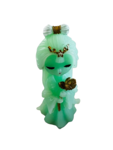 poupée verte