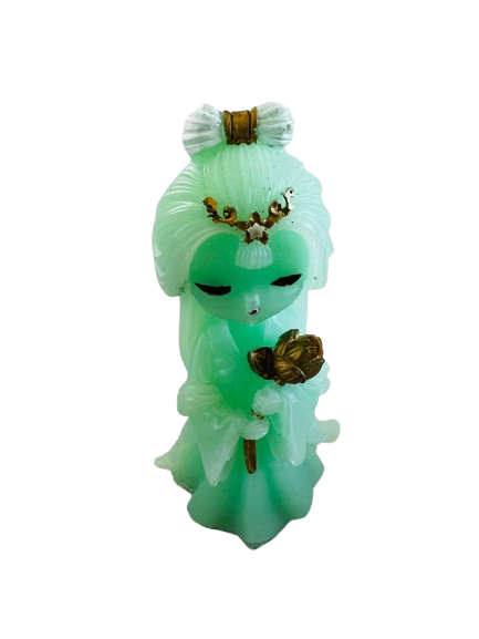 poupée verte